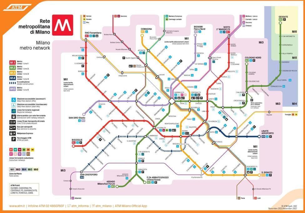 Monolocale Metro M3 Affori Apartment Mailand